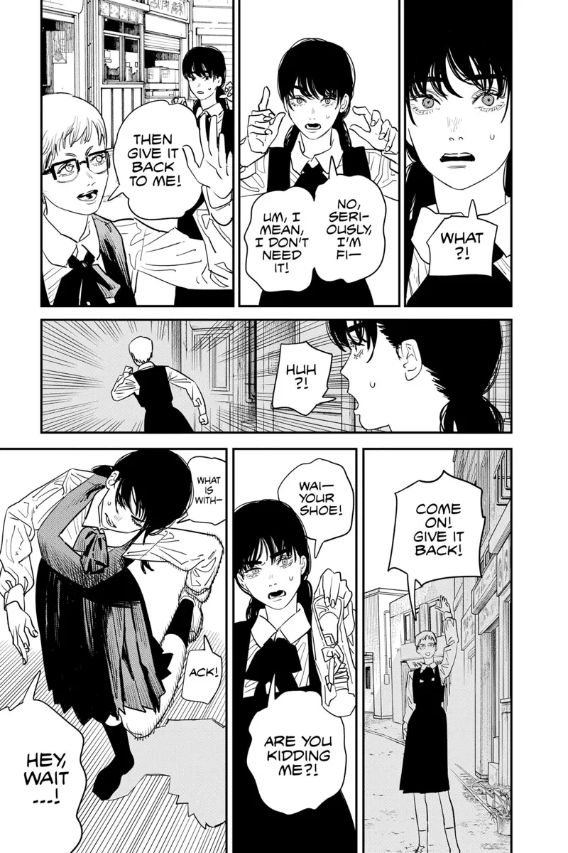 Chainsaw Man Manga Chapter 100 page 14 - How to Walk Shoeless