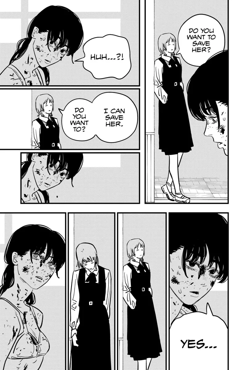 Chainsaw Man Manga Chapter 108 page 13 - Something Important to Asa