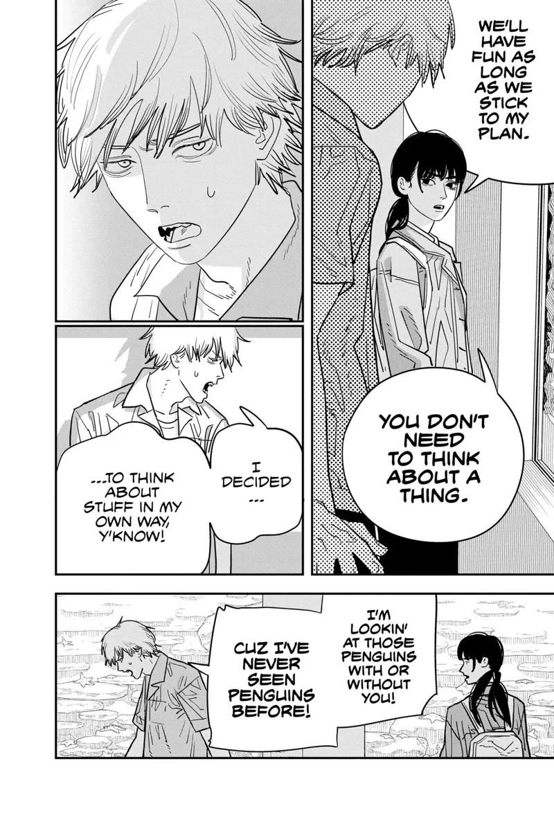 Chainsaw Man Manga Chapter 113 page 15 - I Wanna See Penguins!
