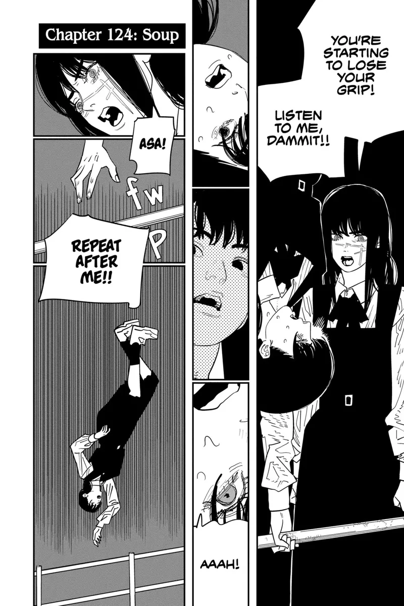Chainsaw Man Manga Chapter 124 page 1 - Soup