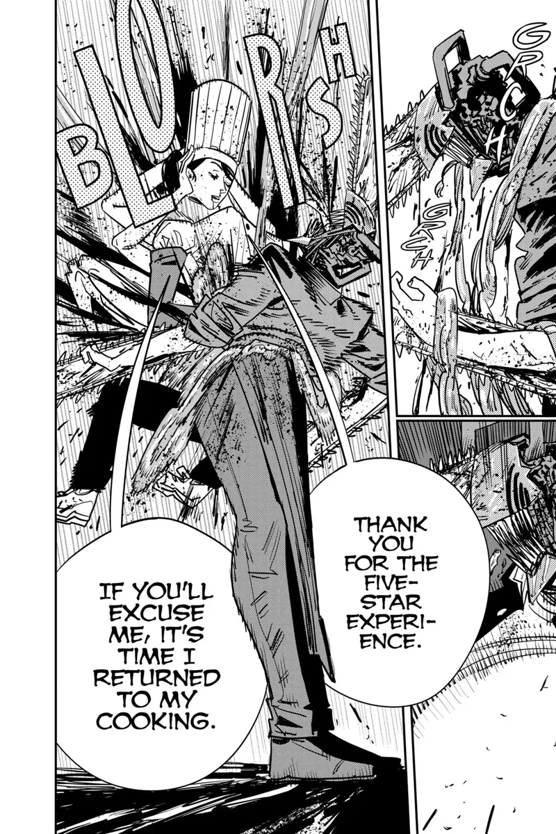 Chainsaw Man Manga Chapter 126 page 10 - Food Fight