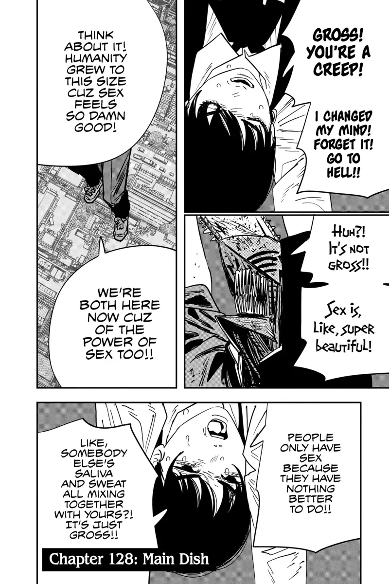Chainsaw Man Manga Chapter 128 page 1 - Main Dish