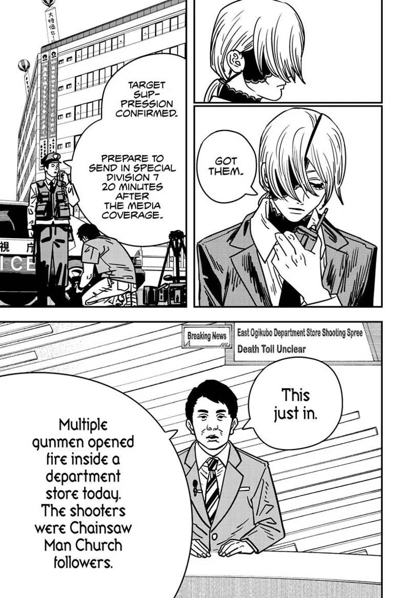 Chainsaw Man Manga Chapter 143 page 12 - Rawr