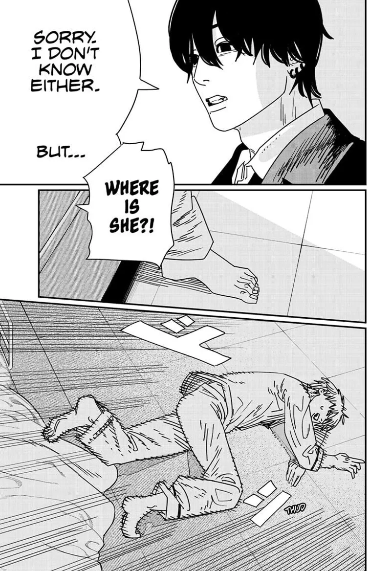 Chainsaw Man Manga Chapter 156 page 4 - Whup Whup Whup Whup Bzzz Split Split