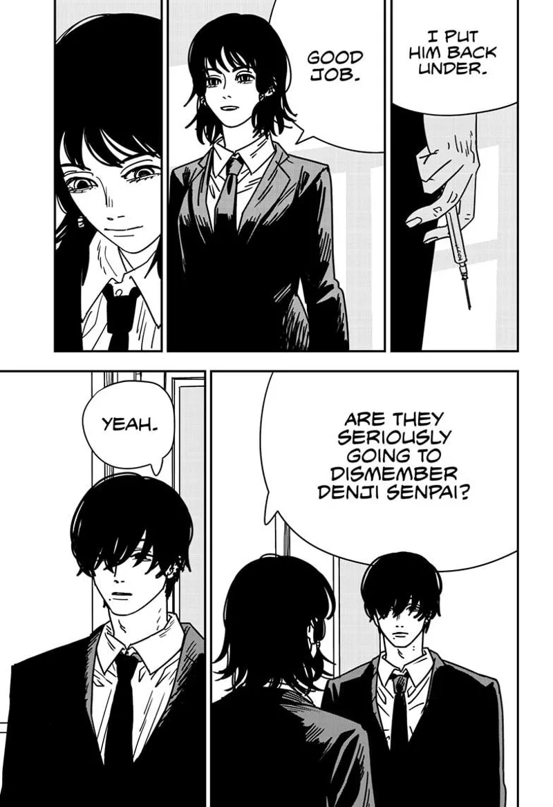 Chainsaw Man Manga Chapter 156 page 8 - Whup Whup Whup Whup Bzzz Split Split