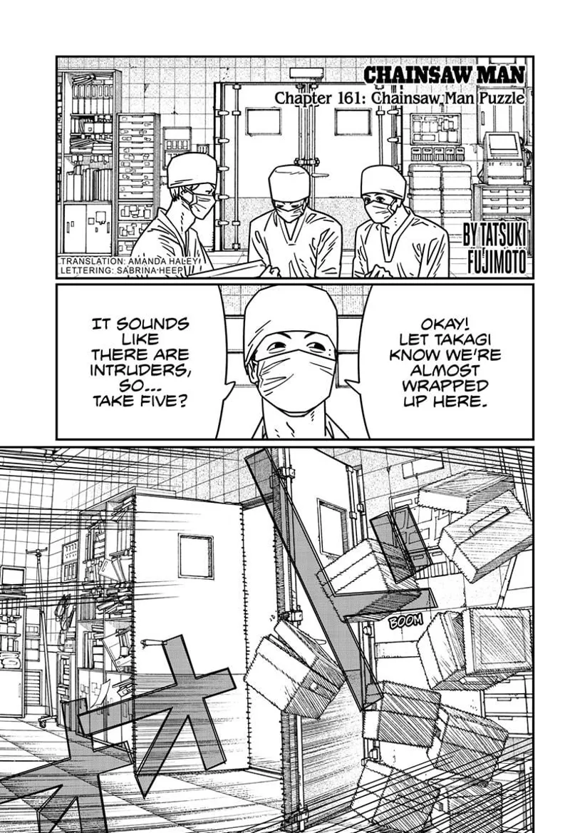 Chainsaw Man Manga Chapter 161 page 1 - Chainsaw Man Puzzle