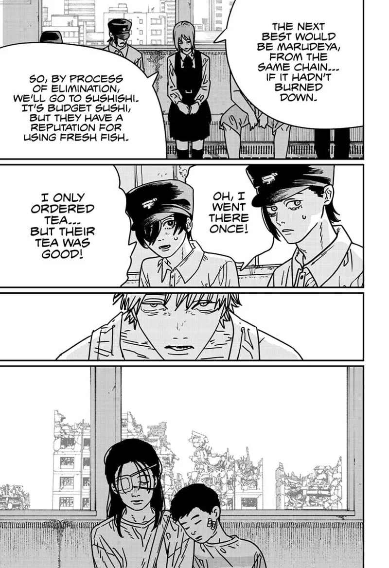 Chainsaw Man Manga Chapter 165 page 3 - Everyday Scenery