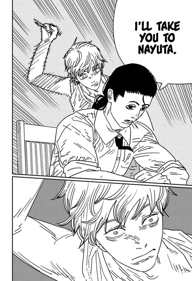 Chainsaw Man Manga Chapter 169 page 12 - Hands and Adaptation