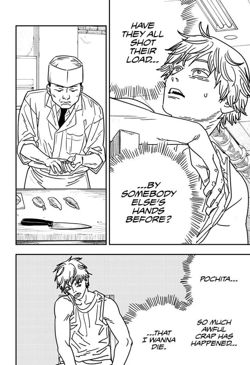Chainsaw Man Manga Chapter 169 page 4 - Hands and Adaptation
