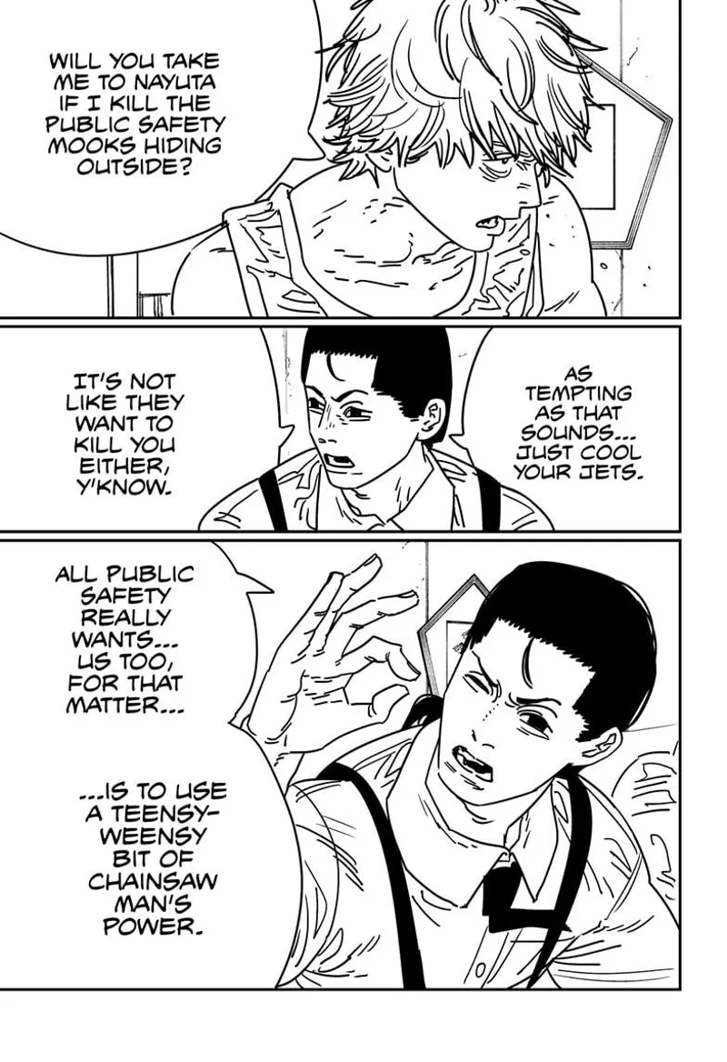 Chainsaw Man Manga Chapter 170 page 5 - How to Eat Sushi