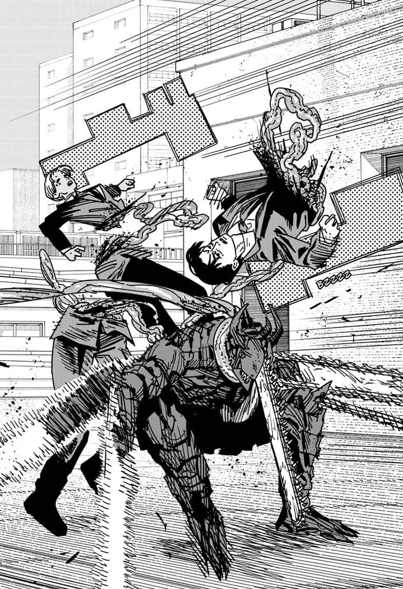 Chainsaw Man Manga Chapter 172 page 3 - Bzzz! Boom! Chomp!