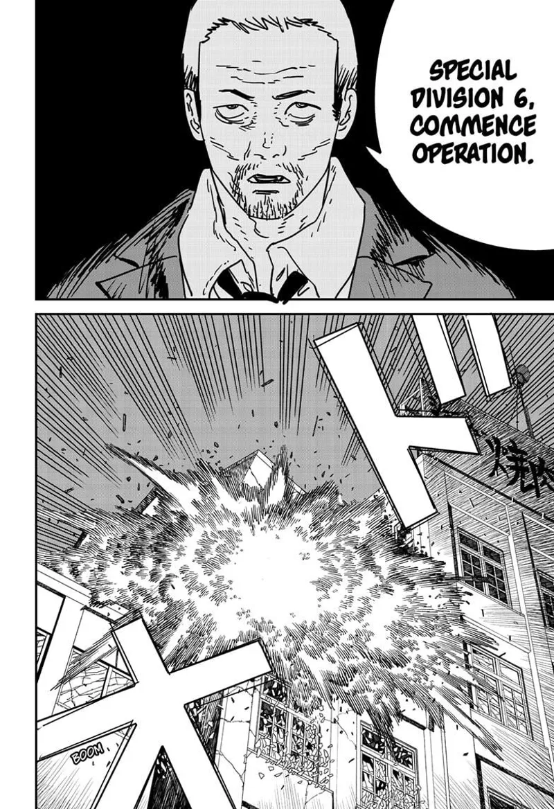 Chainsaw Man Manga Chapter 172 page 7 - Bzzz! Boom! Chomp!