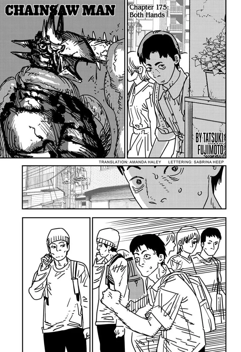 Chainsaw Man Manga Chapter 175 page 1 - Both Hands