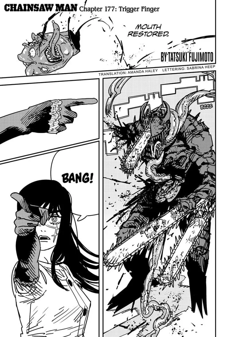 Chainsaw Man Manga Chapter 177 page 1 - Trigger Finger