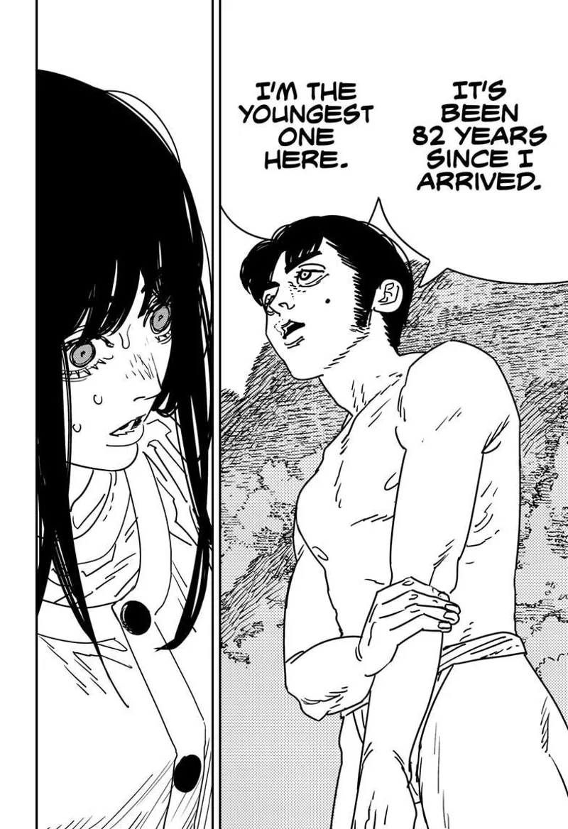 Chainsaw Man Manga Chapter 180 page 14 - Aging's World