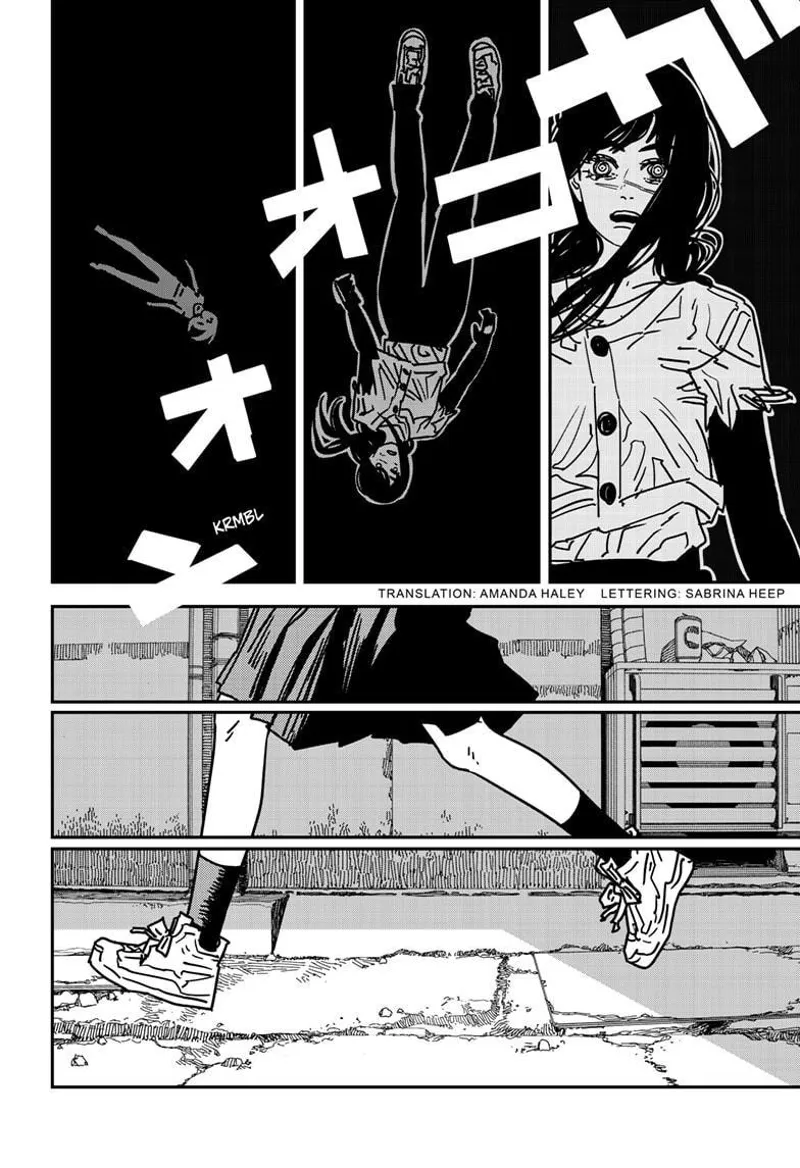 Chainsaw Man Manga Chapter 180 page 2 - Aging's World