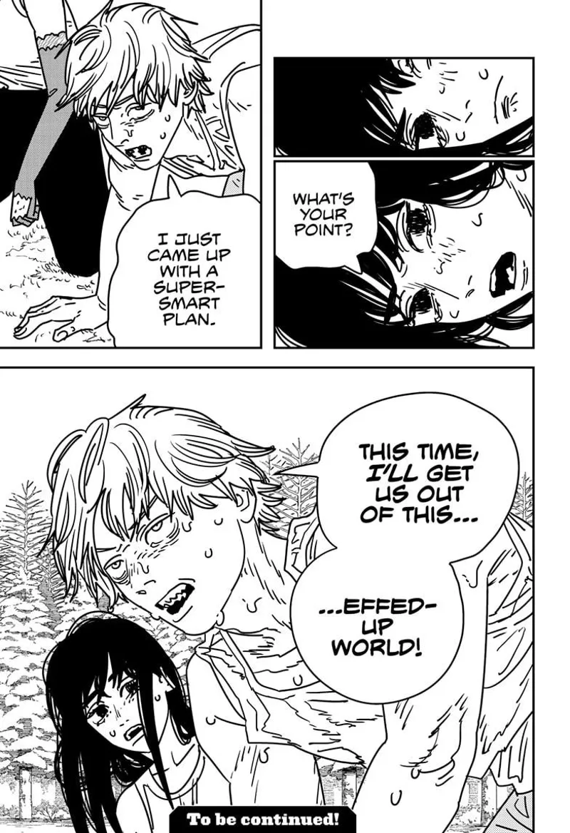 Chainsaw Man Manga Chapter 183 page 15 - Barf, Head, Perv