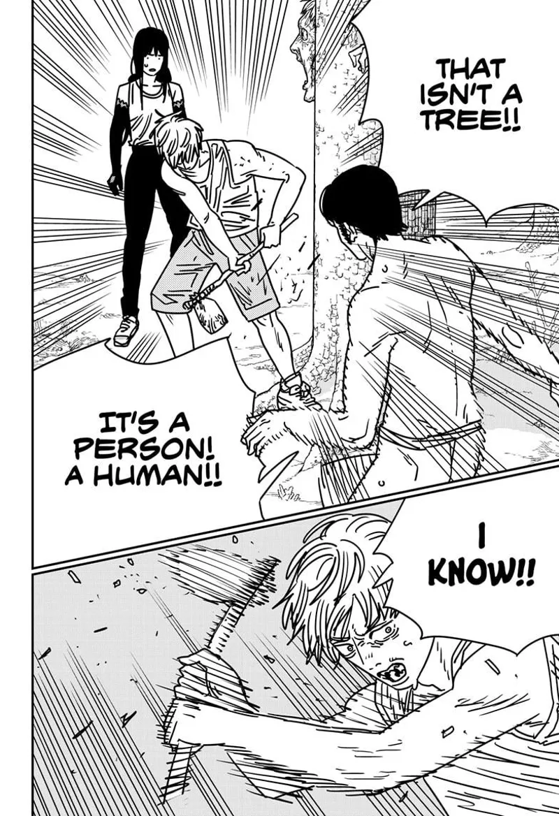 Chainsaw Man Manga Chapter 185 page 9 - Stomach in Another World