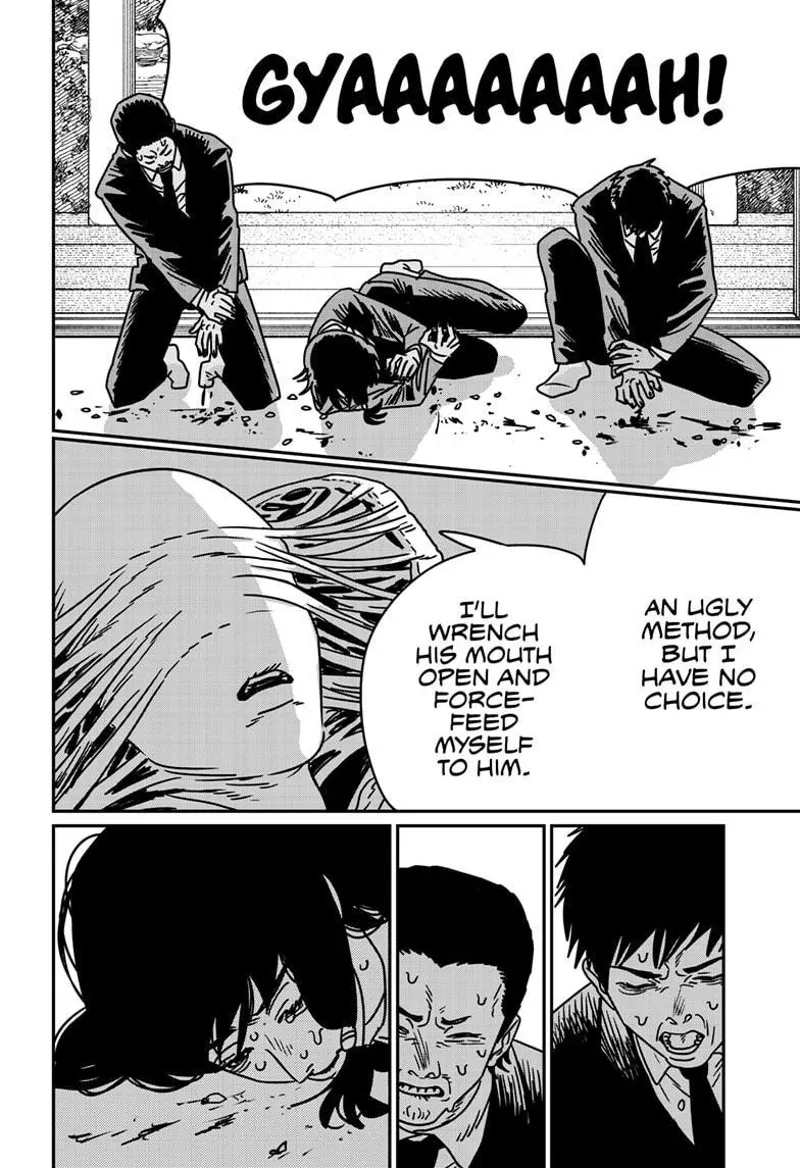 Chainsaw Man Manga Chapter 186 page 6 - Yank, Blorsh, Bdroom