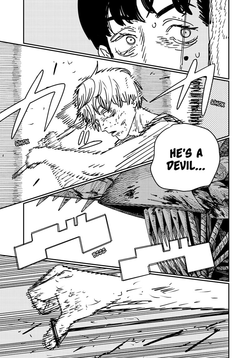 Chainsaw Man Manga Chapter 187 page 12 - Barf!