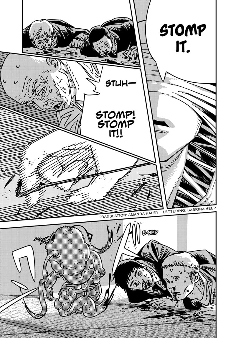 Chainsaw Man Manga Chapter 187 page 2 - Barf!