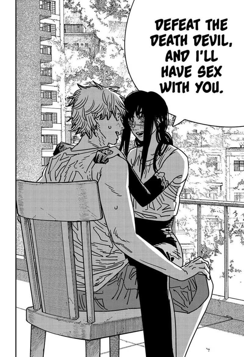 Chainsaw Man Manga Chapter 193 page 12 - Burning Kiss