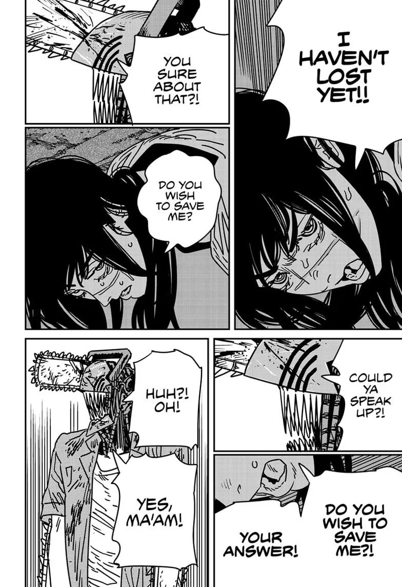 Chainsaw Man Manga Chapter 205 page 14 - Who?