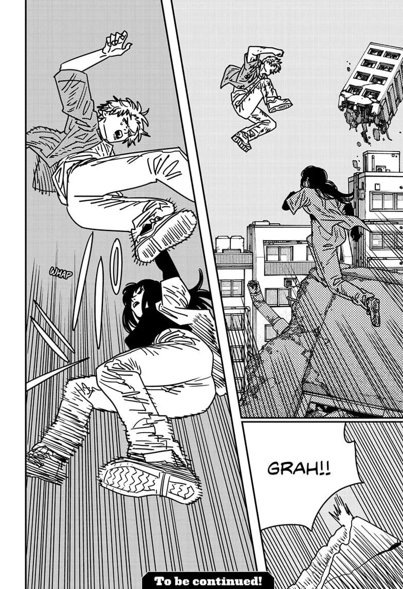 Chainsaw Man Manga Chapter 206 page 15 - Chest, Woman, Apology