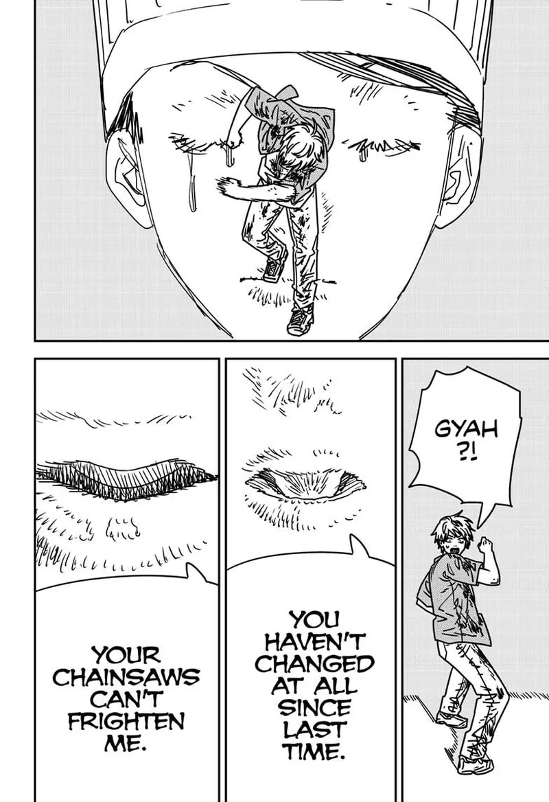 Chainsaw Man Manga Chapter 206 page 7 - Chest, Woman, Apology