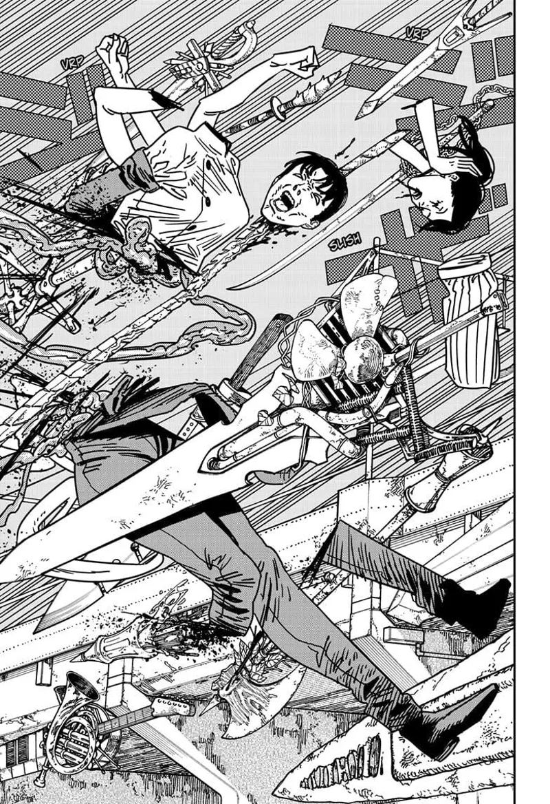 Chainsaw Man Manga Chapter 207 page 11 - Budda Budda Budda Budda!