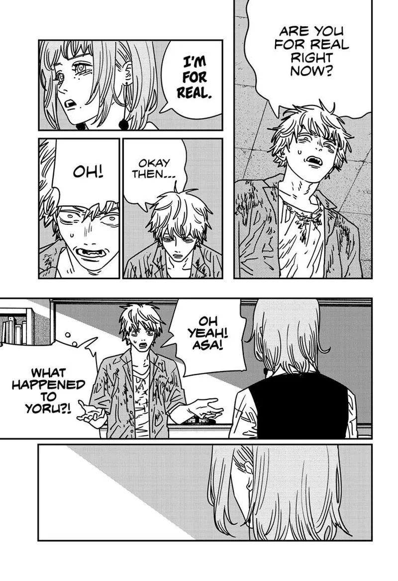 Chainsaw Man Manga Chapter 211 page 3 - War, Panties, Chainsaw