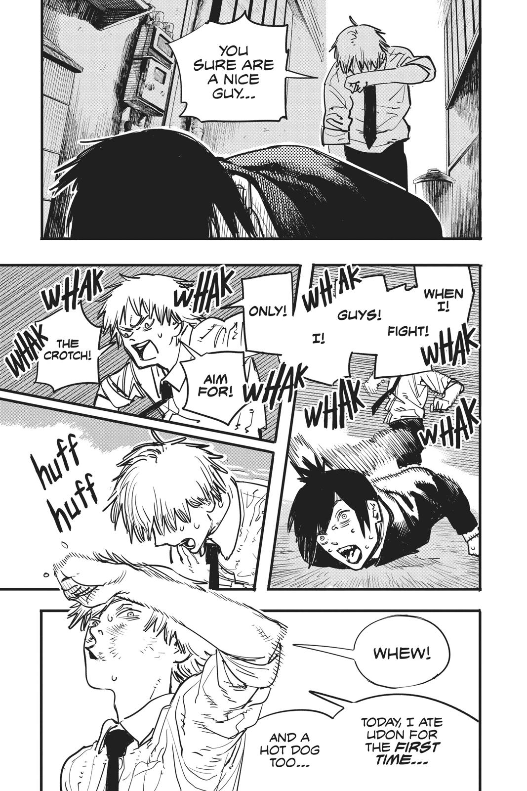 Chainsaw Man Manga Chapter 3 page 13 - Arrival in Tokyo