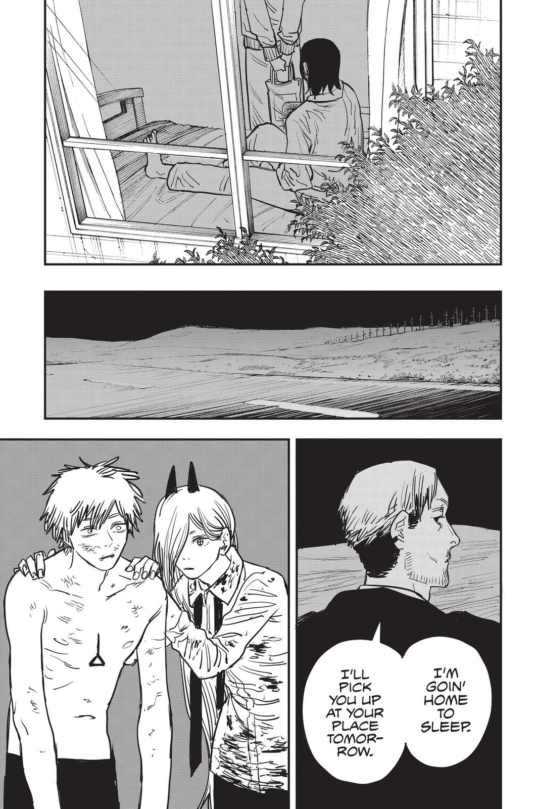 Chainsaw Man Manga Chapter 30 page 15 - Bruised & Battered