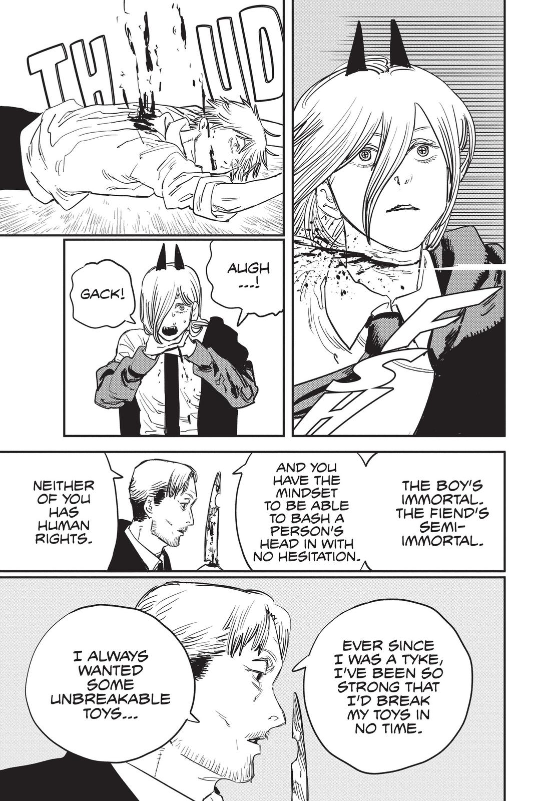 Chainsaw Man Manga Chapter 30 page 7 - Bruised & Battered