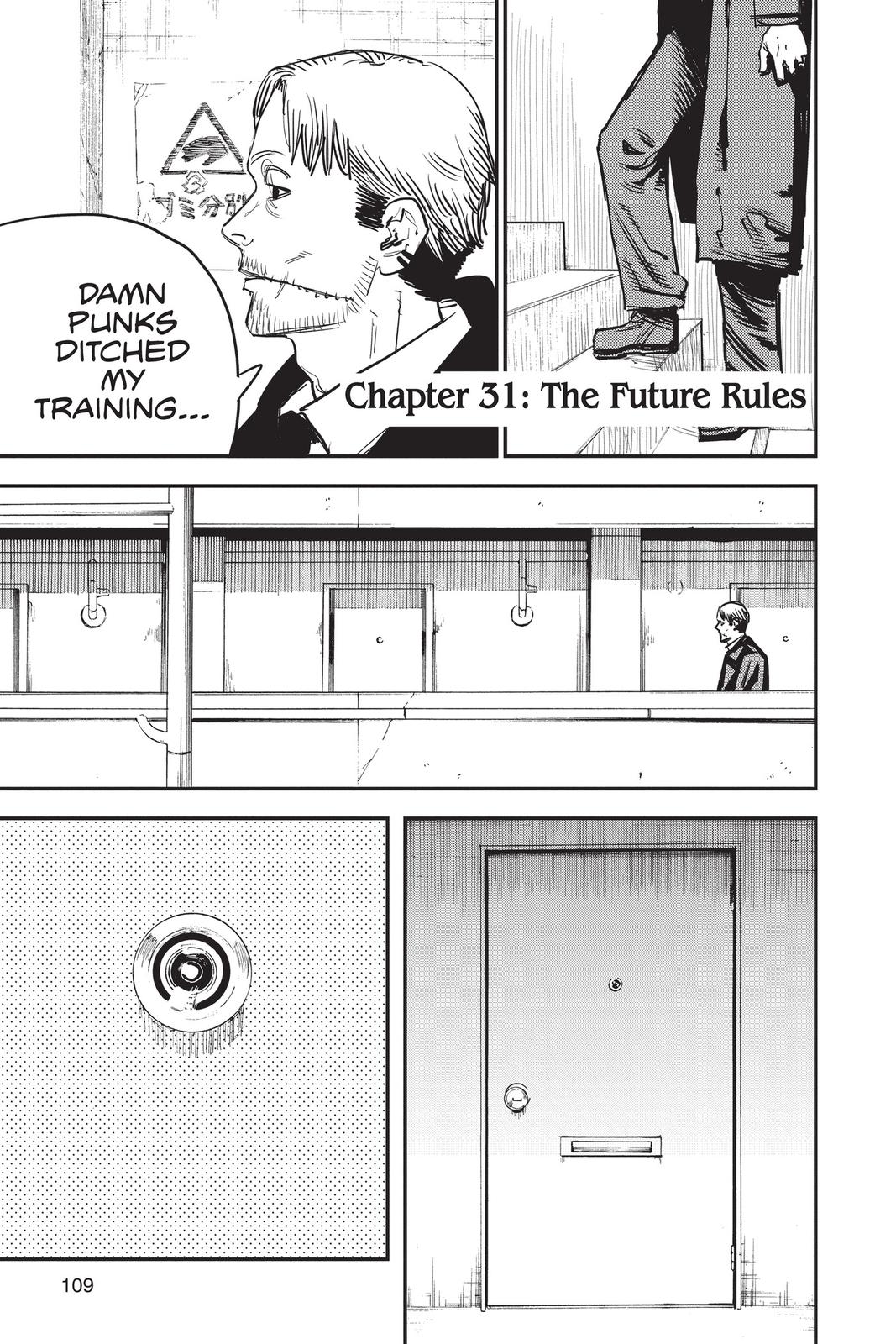 Chainsaw Man Manga Chapter 31 page 1 - The Future Rules