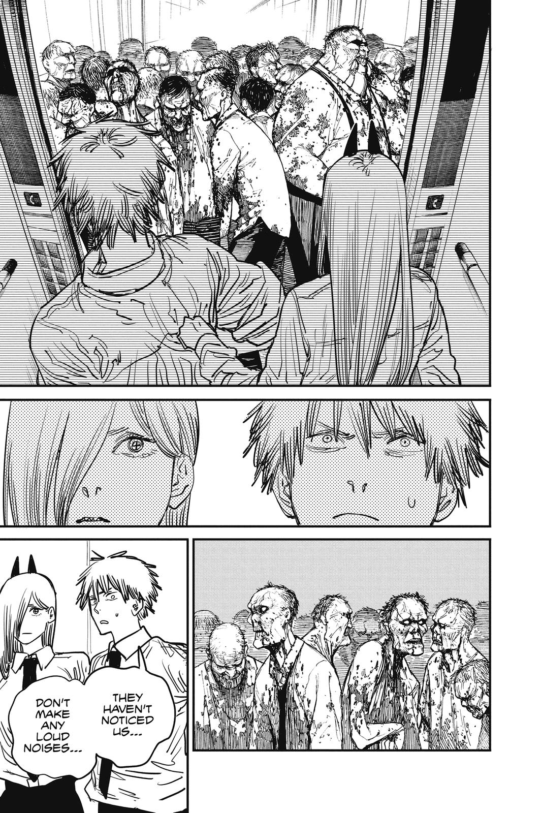 Chainsaw Man Manga Chapter 36 page 3 - Katana vs. Chainsaw