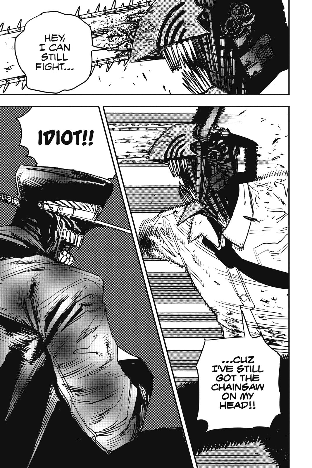 Chainsaw Man Manga Chapter 37 page 10 - Train, Head, Chainsaw