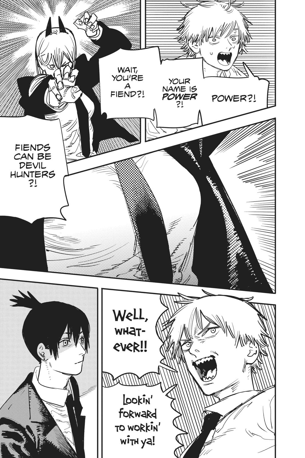 Chainsaw Man Manga Chapter 4 page 19 - Power