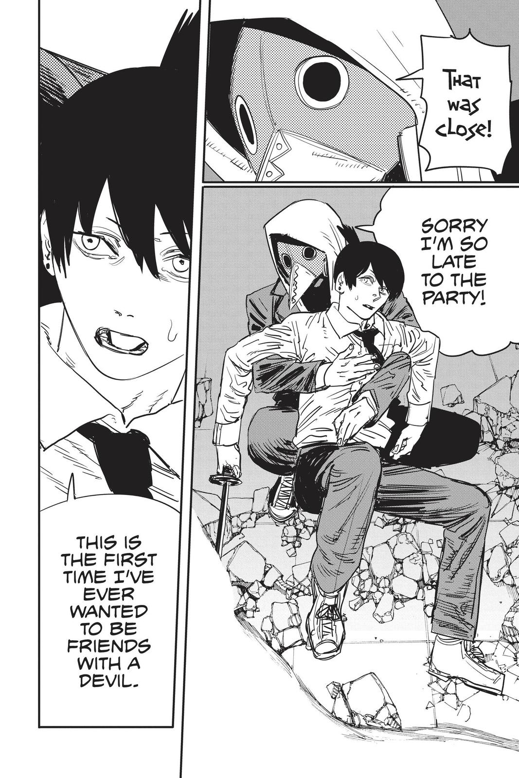 Chainsaw Man Manga Chapter 49 page 6 - Shark Hurricane