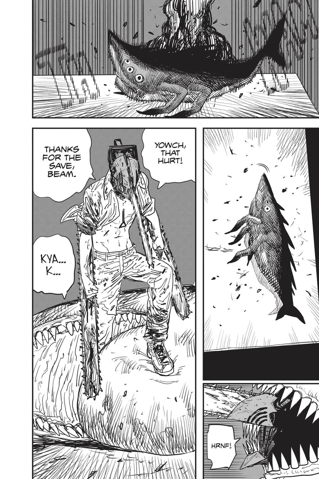 Chainsaw Man Manga Chapter 50 page 16 - Sharknado