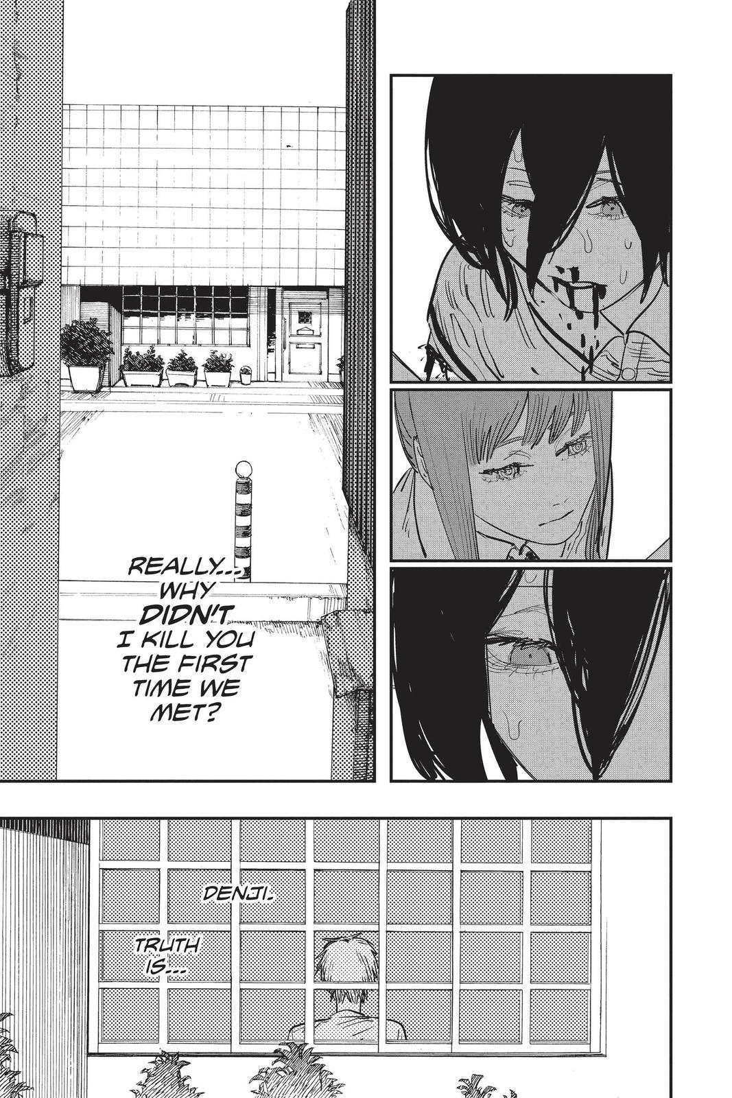 Chainsaw Man Manga Chapter 52 page 13 - Lost Love, Flower, Chainsaw