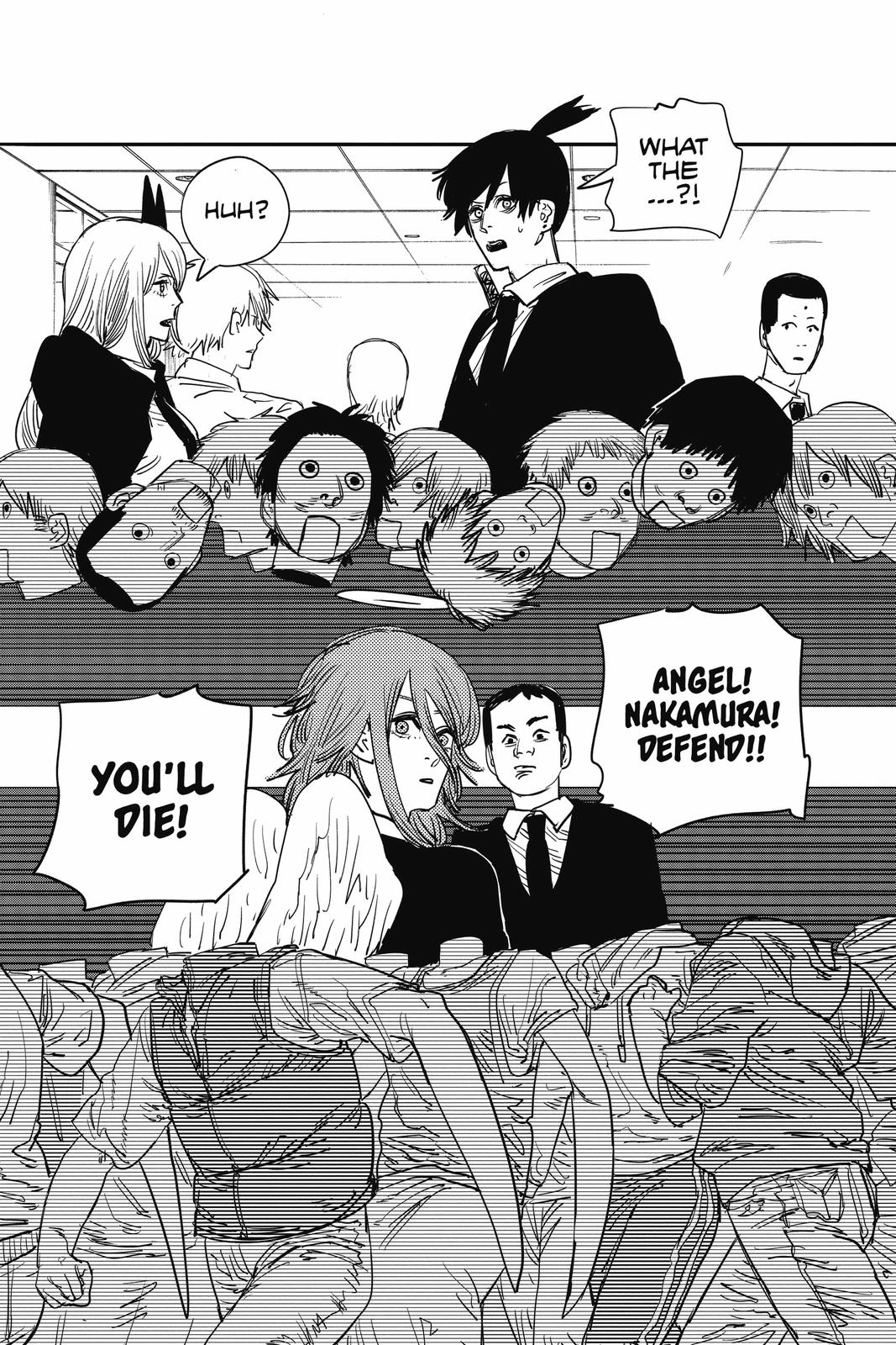 Chainsaw Man Manga Chapter 60 page 17 - Quanxi and Fiends' 49-Person Massacre