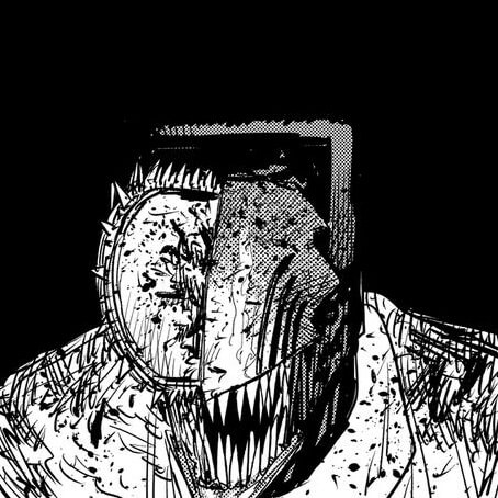 Chainsaw Man Manga Chapter 68 (Dark Power) cover