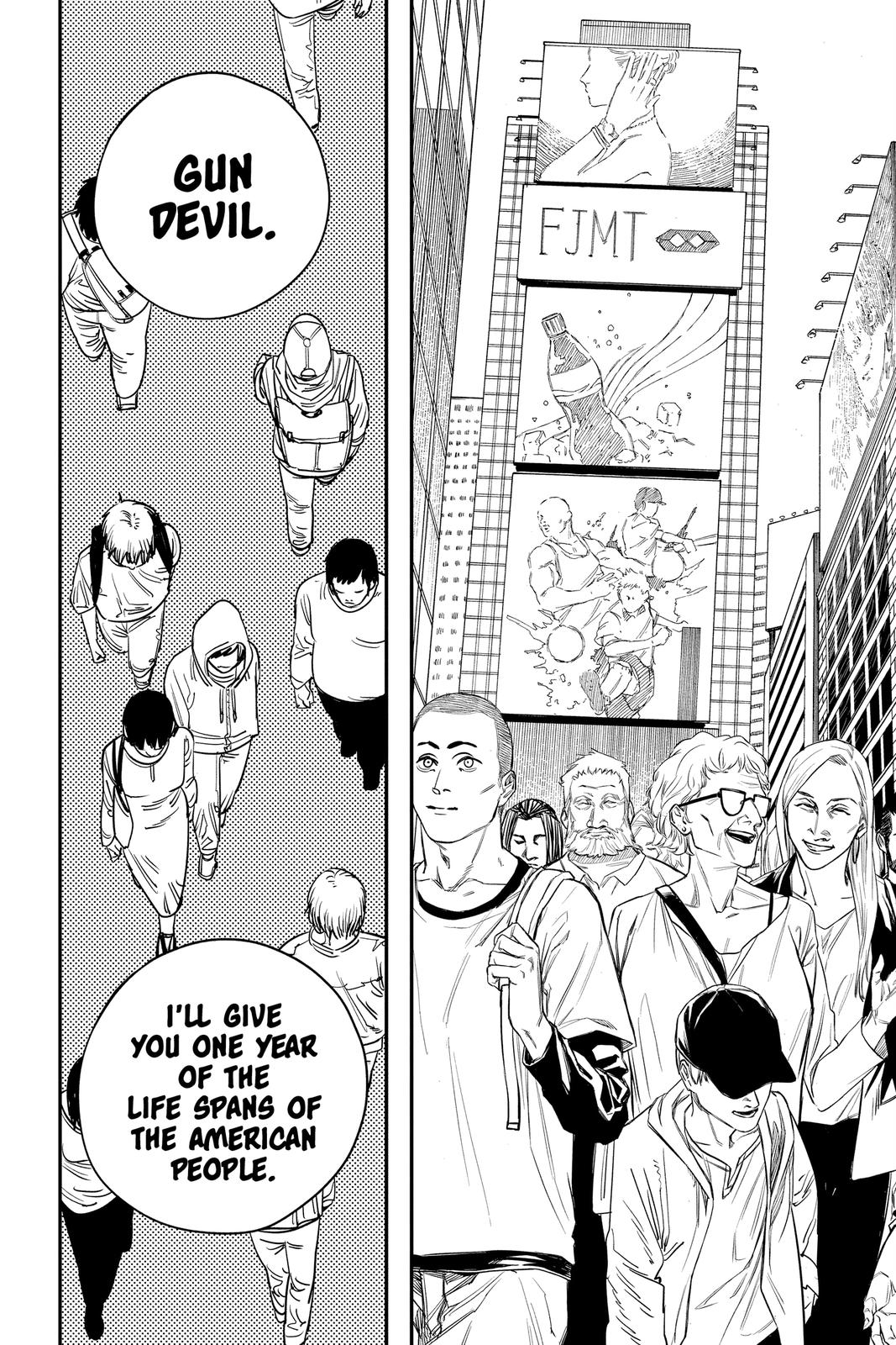 Chainsaw Man Manga Chapter 75 page 8 - 9, 12