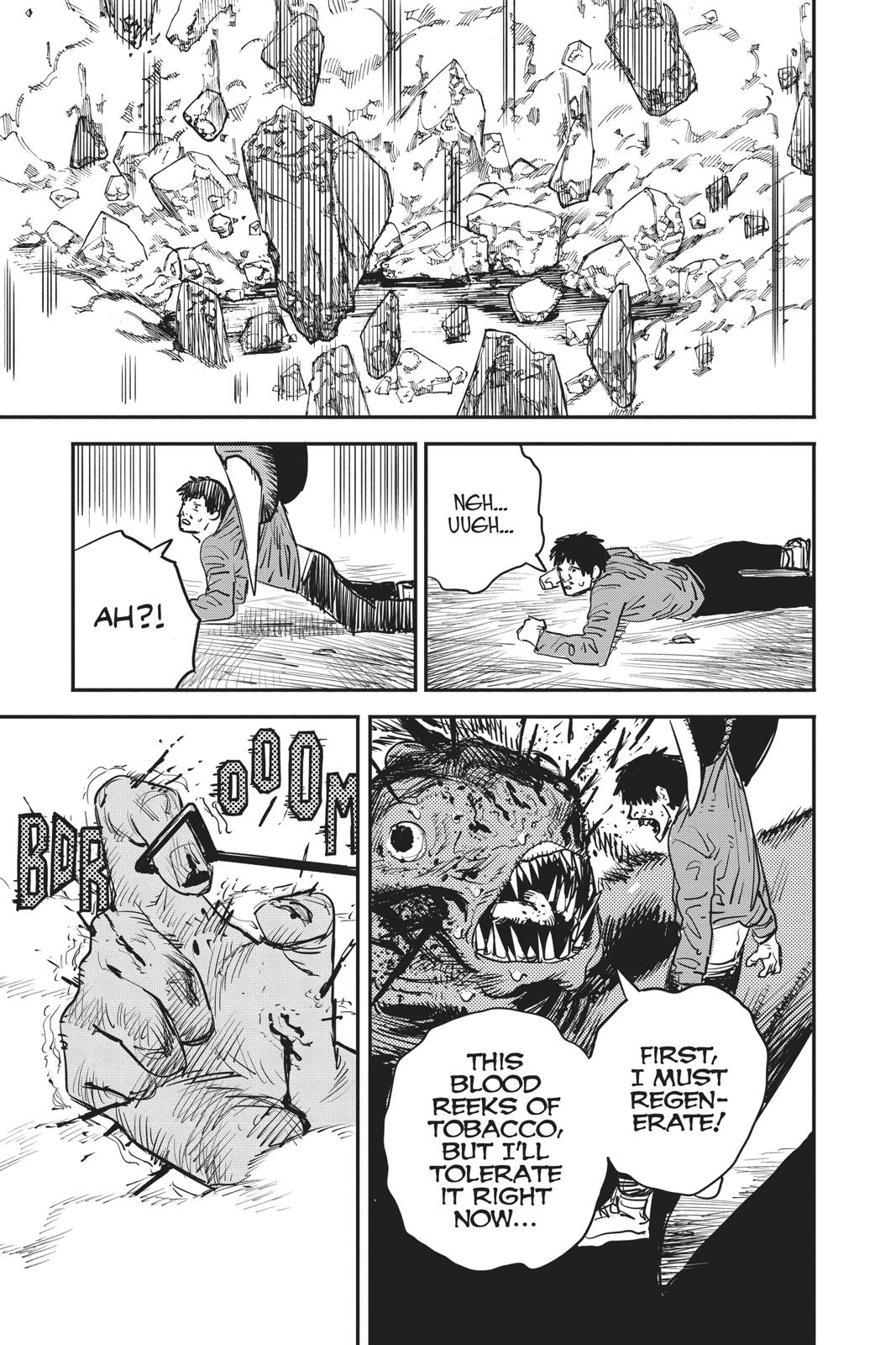 Chainsaw Man Manga Chapter 8 page 19 - Chainsaw vs. Bat