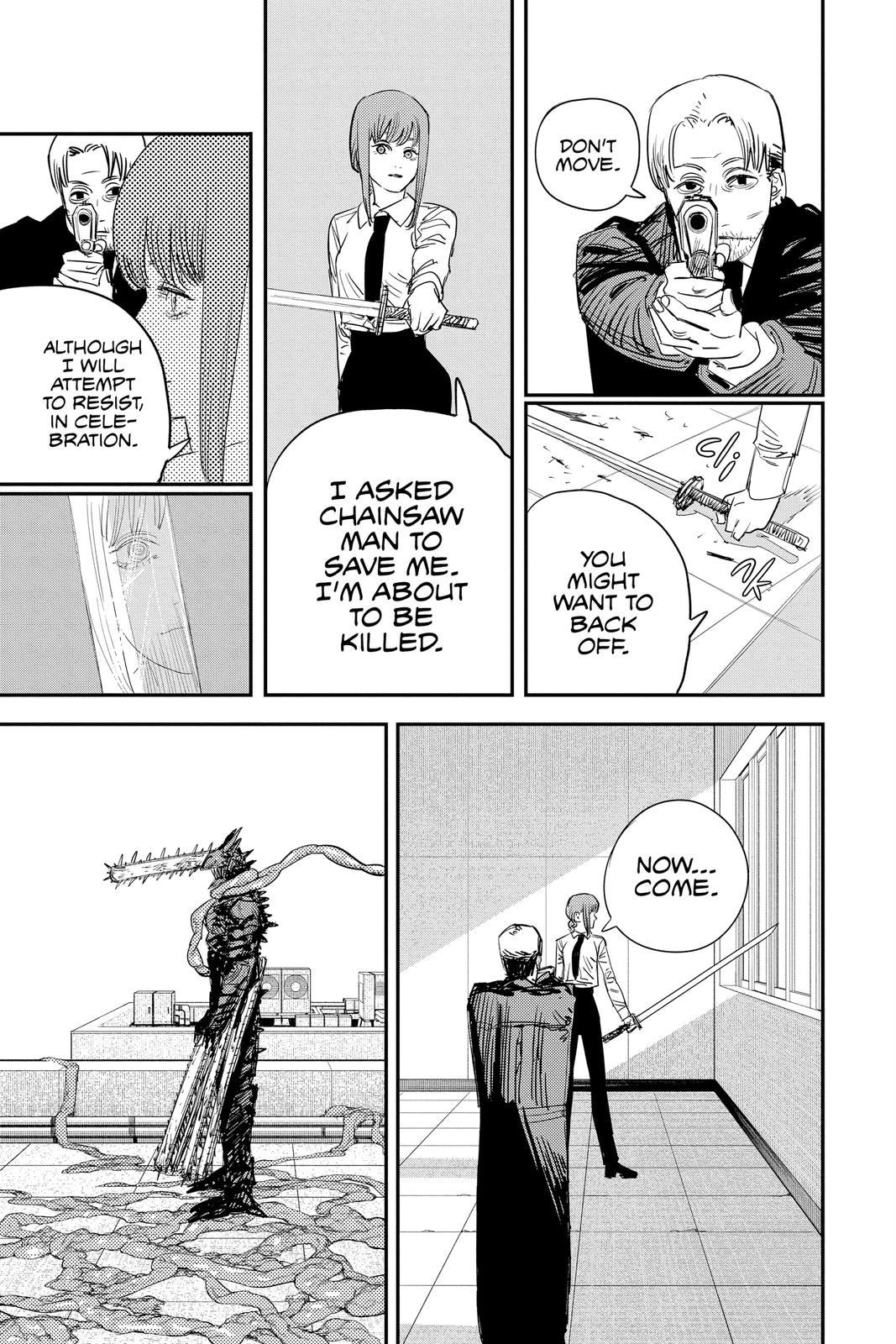 Chainsaw Man Manga Chapter 85 page 4 - Bloody Good Gut Feeling