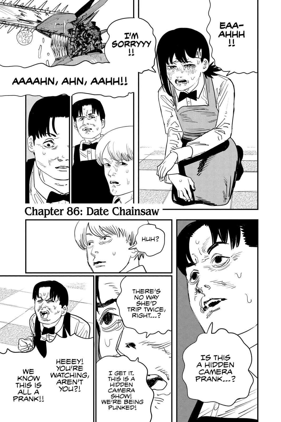 Chainsaw Man Manga Chapter 86 page 1 - Date Chainsaw