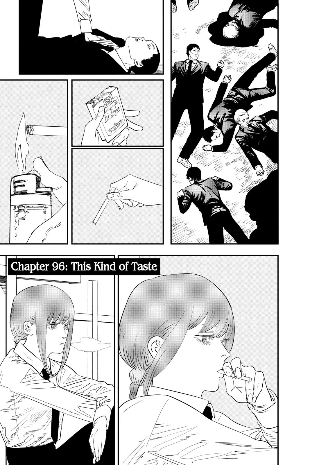 Chainsaw Man Manga Chapter 96 page 1 - This Kind of Taste